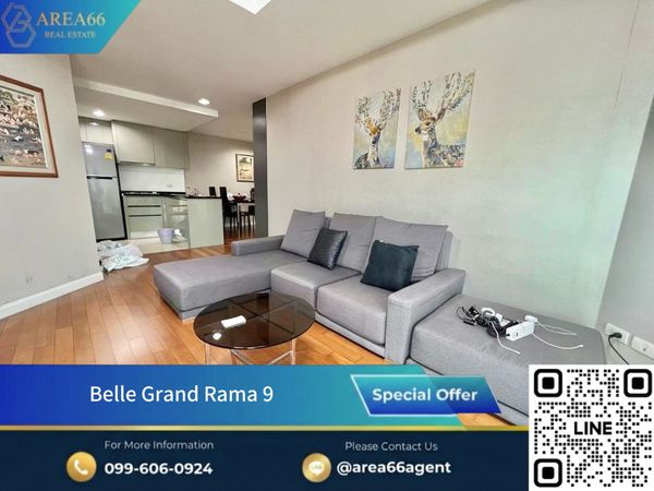 📍Comfortable condo for rent❗️ Open for reservations, very cool room for rent, good location condo, Belle Grand Rama 9.
