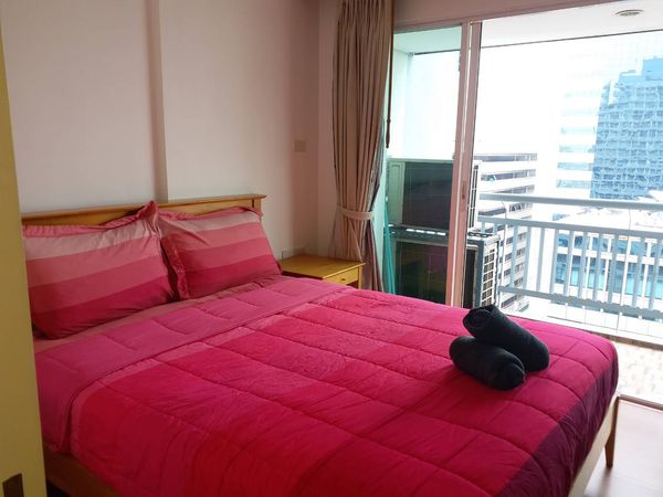 P-48045 📢 Condo for Rent Near MRT Phetchaburi | Grand Parkview Asoke Project, 25th Floor, City View Line: @easythaihome 085-592-2897 