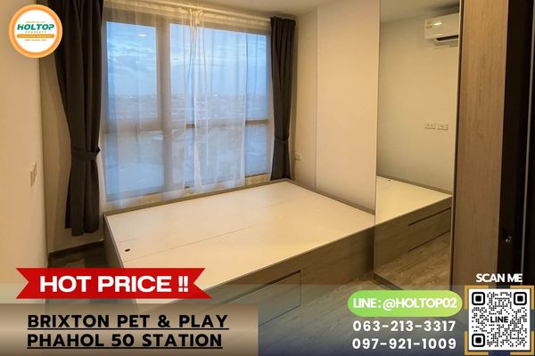 #HT26475 Condo for rent Brixton Pet & Play Phahol 50 Station (Brixton Pet & Play Phahol 50 Station)