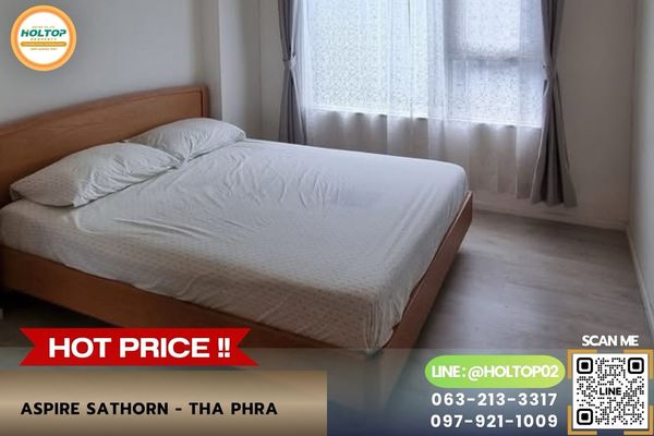 #Z6663 Condo for rent Aspire Sathorn - Tha Phra.