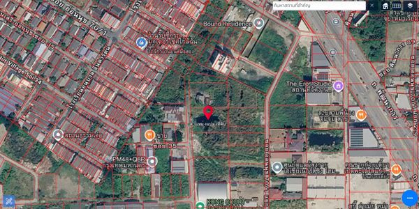 95276 - ขายที่ดินแปลงสวย ถมเรียบร้อย ซอยพัฒนาการ 94 (ซอยอ่อนนุช 70/1 แยก 2-3) 1-0-1 ไร่