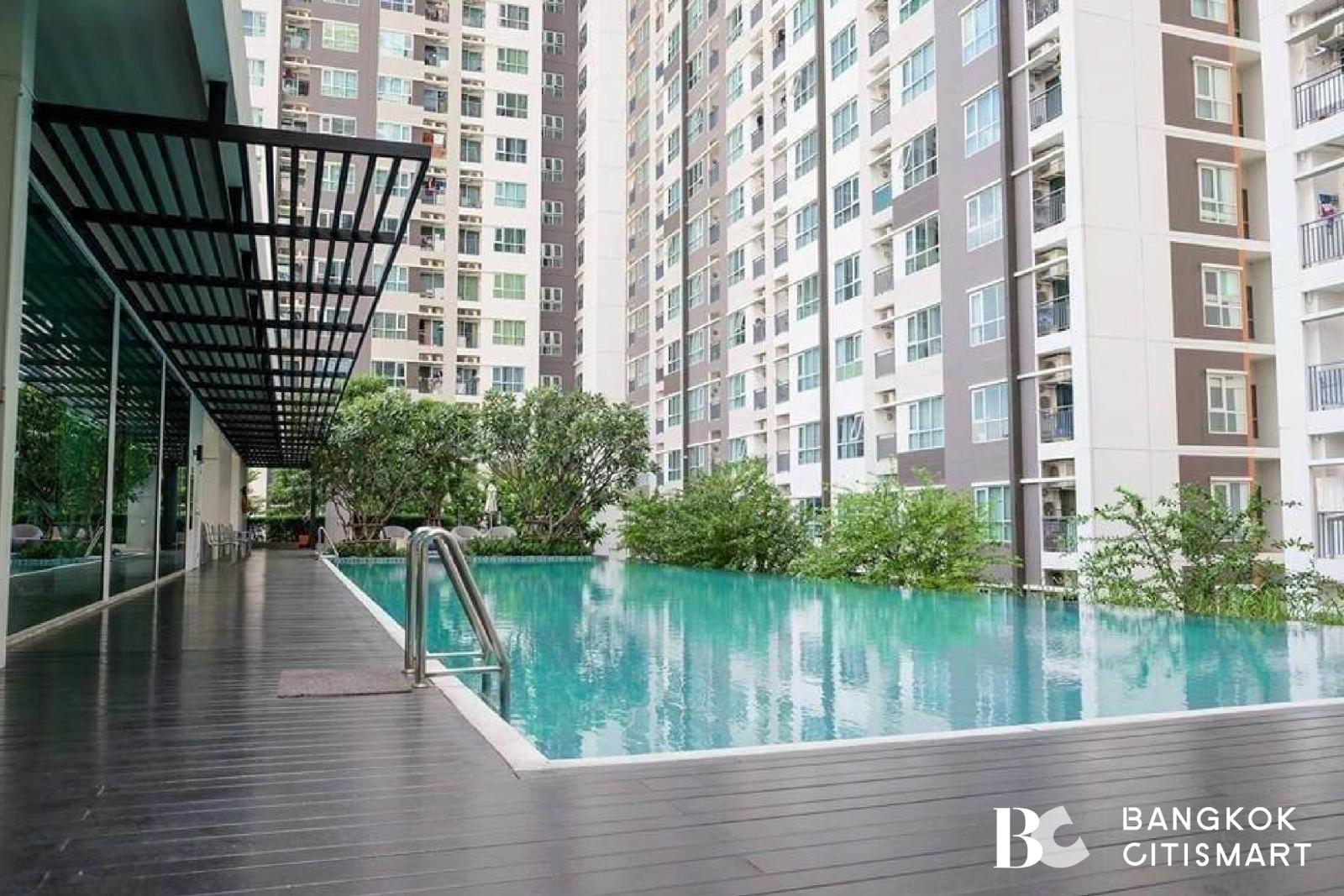 ขาย Aspire Rama 4 1 ห้องนอน 28 ตร.ม. ใกล้ BTS เอกมัย และ ม.กรุงเทพ กล้วยน้ำไท