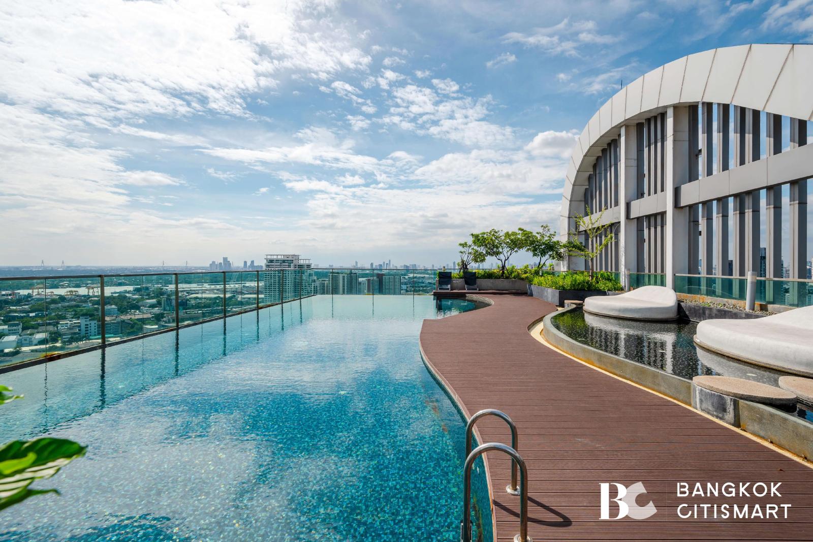 ขาย RHYTHM Sukhumvit 44/1 2 ห้องนอน 50.9 ตร.ม. ติด BTS พระโขนง ประมาณ 40 เมตร