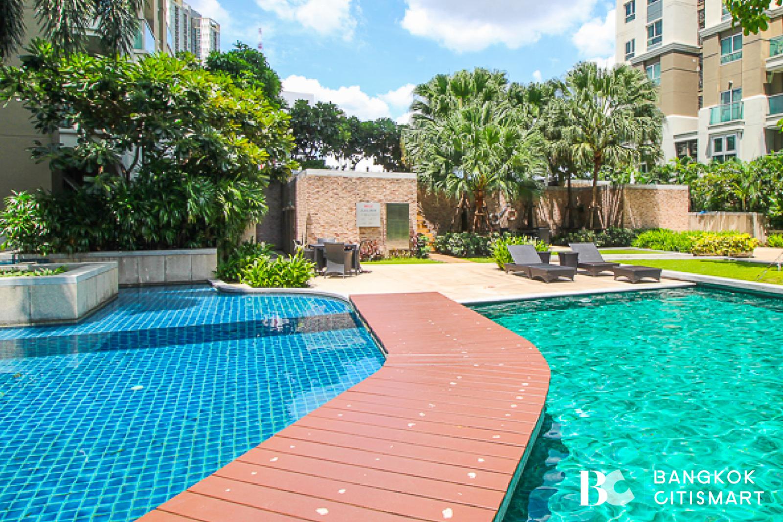 ขาย Belle Grand Rama 9 2 ห้องนอน 2 ห้องน้ำ 105.77 ตร.ม. ห้องกว้าง ใกล้ Central Rama 9 – รูปที่ 4