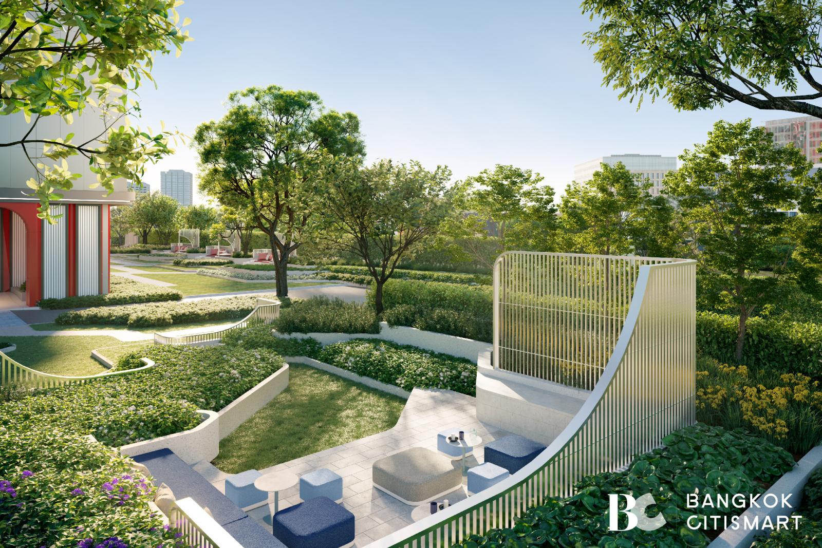 ขาย ASPIRE Huai Khwang Triplex 30 ตร.ม. เพดานสูง 4.45 เมตร 3 ระดับ พร้อมที่จอดรถ – รูปที่ 4