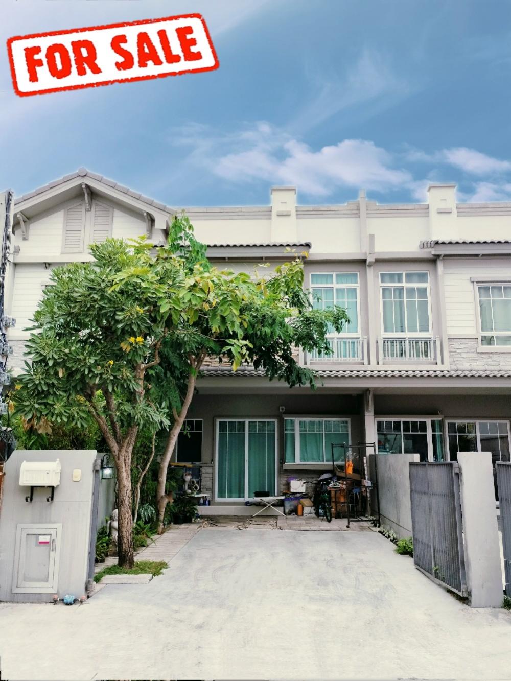 🍒ขาย ตกแต่งใหม่หมด ทาวน์ โฮม อิน ดี้ ศรีนครินทร์ ร่มเกล้า  ใกล้แอร์พอร์ตลิงค์ ลาดกระบัง เหมือนมือ 1