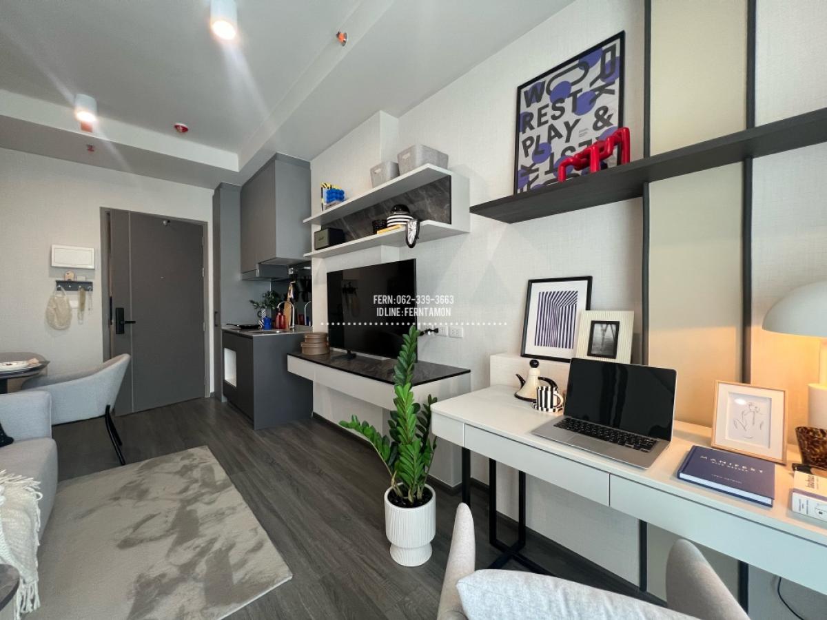 ฟรีส่วนกลาง 5 ปี | 1 ห้องนอน 34.5 ตรม. IDEO Sukhumvit-Rama4 ใกล้ BTS พระโขนง 350 ม. สนใจเข้าชมโครงการติดต่อเฟินได้เลยค่า โทร.062-339-3663