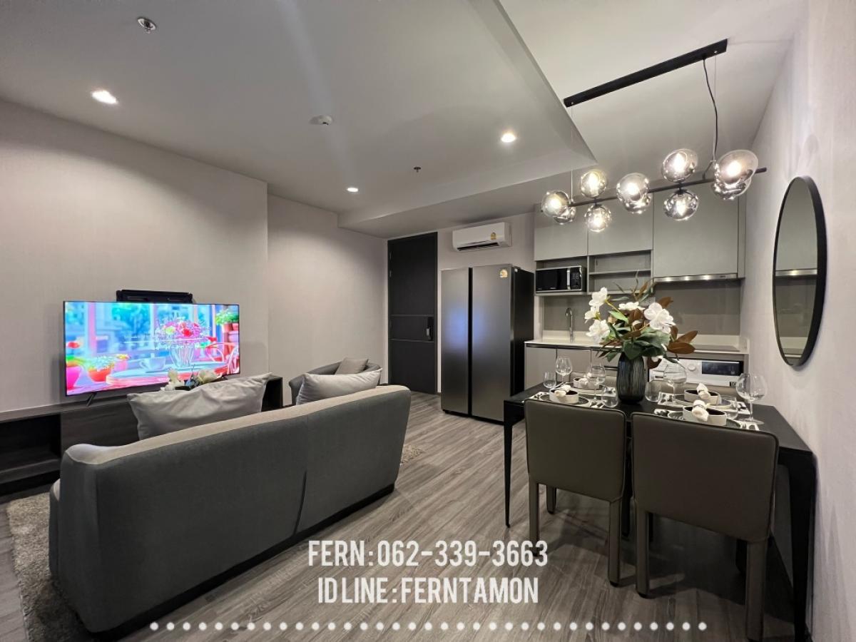 For sale: 2 bedrooms, ready to move in, free furniture, IDEO MOBI RANGNAM, near BTS Anusawari, make an appointment to view the project, contact Fern, call 062-339-3663. – รูปที่ 2