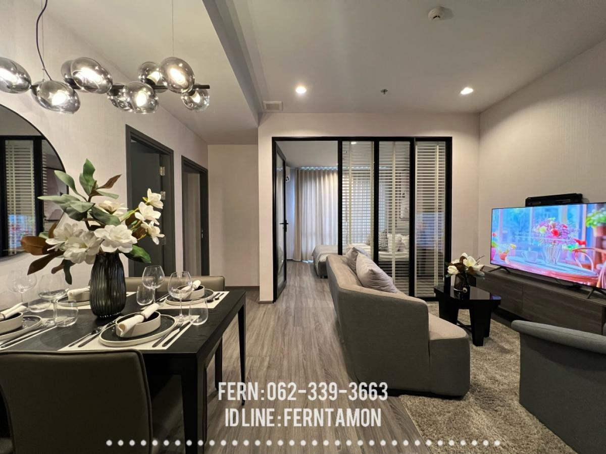 For sale: 2 bedrooms, ready to move in, free furniture, IDEO MOBI RANGNAM, near BTS Anusawari, make an appointment to view the project, contact Fern, call 062-339-3663. – รูปที่ 3