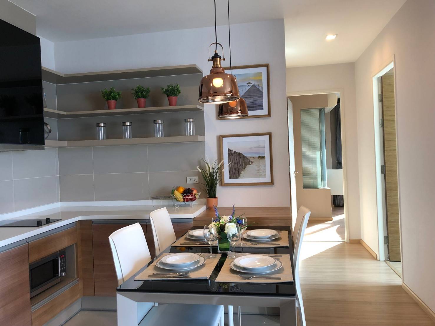 ***เช่าด่วน***   Rhythm Sukhumvit 50 ใกล้ BTS อ่อนนุช, 2 ห้องนอน 65 ตร.ม. พร้อมเข้าอยู่ – รูปที่ 2