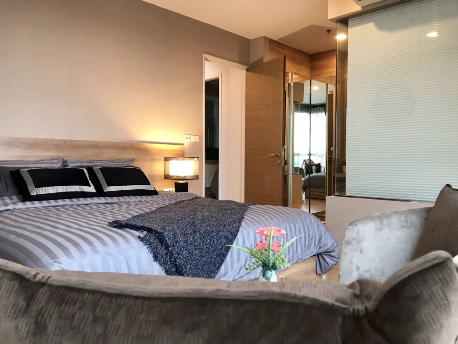 ***เช่าด่วน***   Rhythm Sukhumvit 50 ใกล้ BTS อ่อนนุช, 2 ห้องนอน 65 ตร.ม. พร้อมเข้าอยู่ – รูปที่ 4