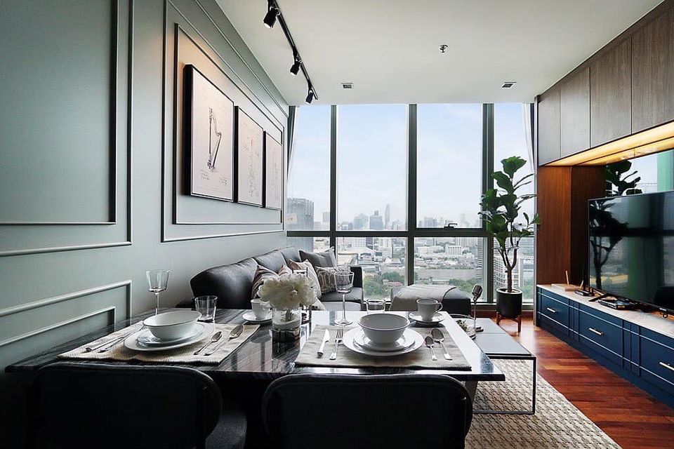 +++ขายด่วน+++ Wish Signature Midtown Siam** 2 ห้องนอน ขนาด 47 ตร.ม. แต่งครบพร้อมเข้าอยู่