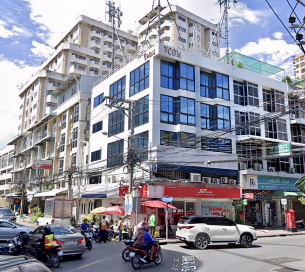 Commercial building for sale, 5 floors, 2 booths, at the entrance of Soi Pracharat Bamphen 20, Huai Khwang District, 500 sq m.
