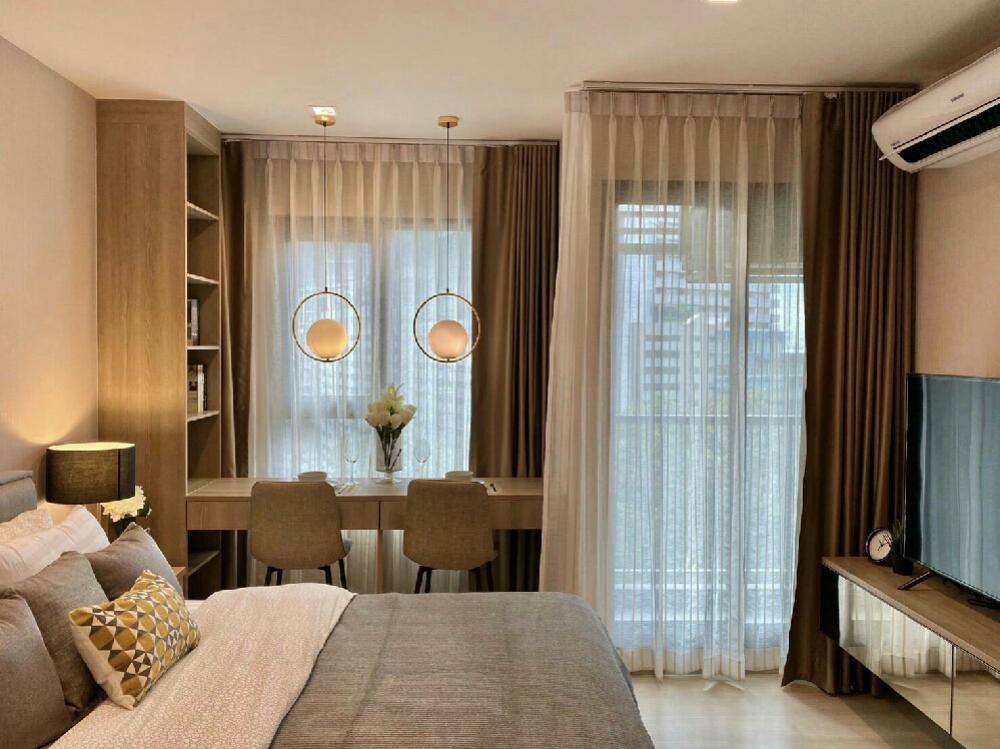 LIFE ONE WIRELESS  Studio 28 sq.m High Floor near BTS Ploen Chit station – รูปที่ 4