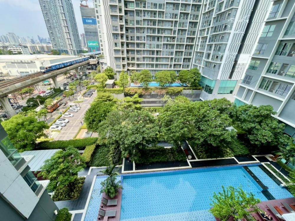 [ให้เช่า] [โดย] คอนโดติดรถไฟฟ้า ideo mobi sukhumvit81 @BTSอ่อนนุช 0เมตร ห้องสวย วิวดี