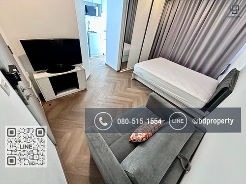 For Sell Ideo Mobi Rama 9 studio room 22sqm.Special Price 3,190,000 Baht *** Fees and taxes are included. Near Phraram Kao 9 MRT Station 80 meters