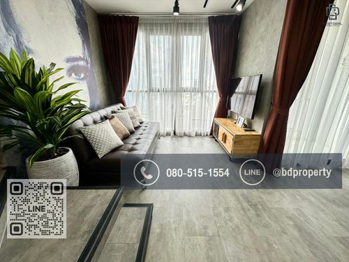 Bestdeal ขายด่วน  Duplex 2 Bedroom  ห้องสวย เครื่องใช้ไฟฟ้าครบ ขายเพียง 9.9 ล้านเท่านั้น "Ideo Mobi rama9" ใกล้MRTและเซ็นทรัลพระราม 9 เพียง 80 ม.