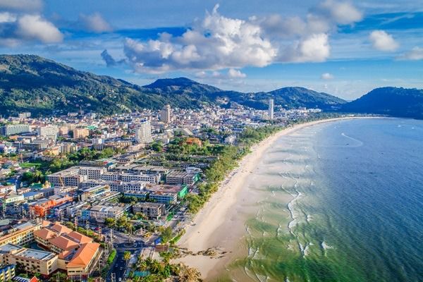 Land for sale on the sea, view Patong Beach, Phuket Province, size 14 rai, suitable for condominium hotels – รูปที่ 2
