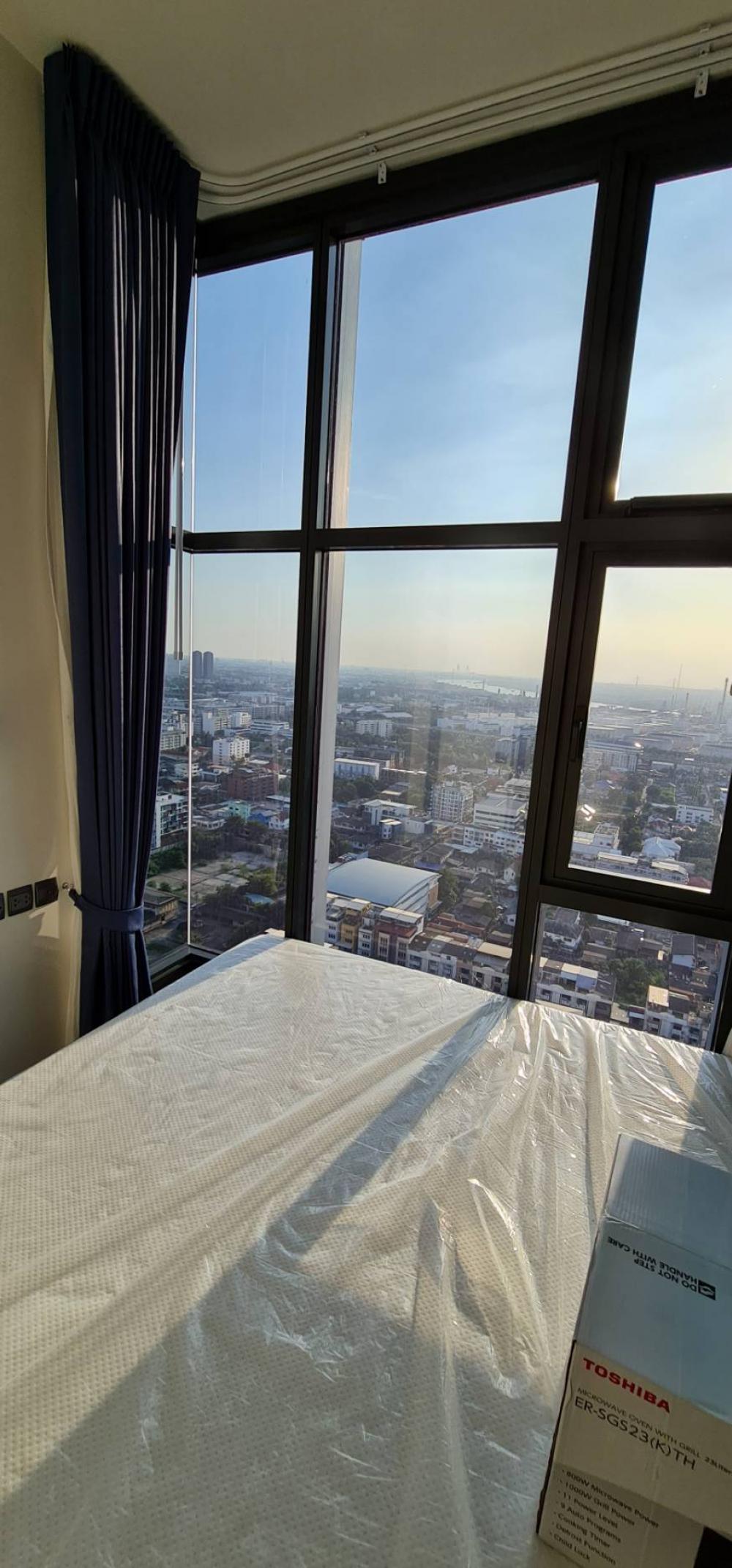 (Sell with tenant) The line 101, high floor, river view, fully furnished. – รูปที่ 2