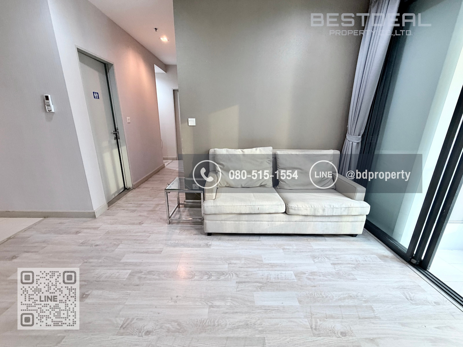 Bestdeal for rent, size 2 bedrooms, 55 sqm., complete furniture and appliances, ready to move in, 24,000 baht/month, “IDEO MOBI RAMA 9”, near MRT and Central Rama 9, only 80 m. – รูปที่ 3
