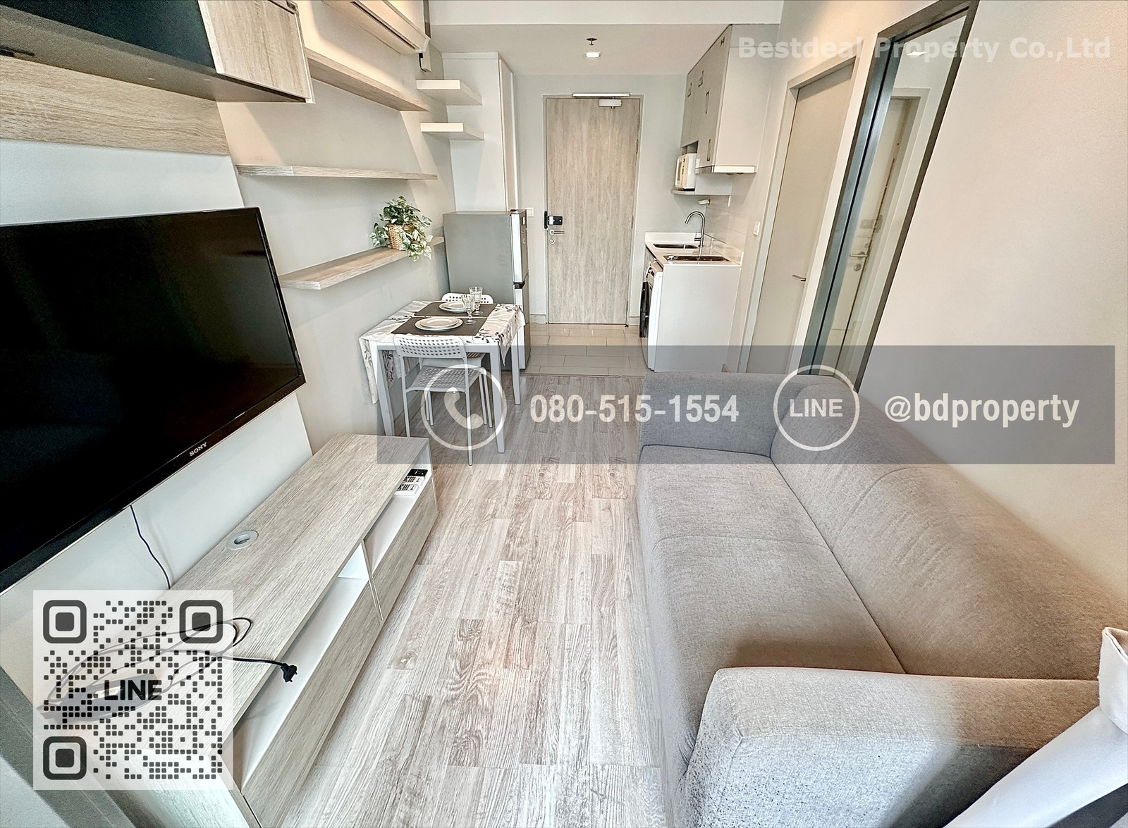 Bestdeal ขายด่วน 1Bedroom ห้องสวย เฟอร์ครบ ขายเพียง 3.89 ล้านเท่านั้น  ซื้ออยู่เองหรือลงทุนคุ้มมาก ใกล้MRT และ เซ็นทรัลพระราม 9 เพียง 80 ม.