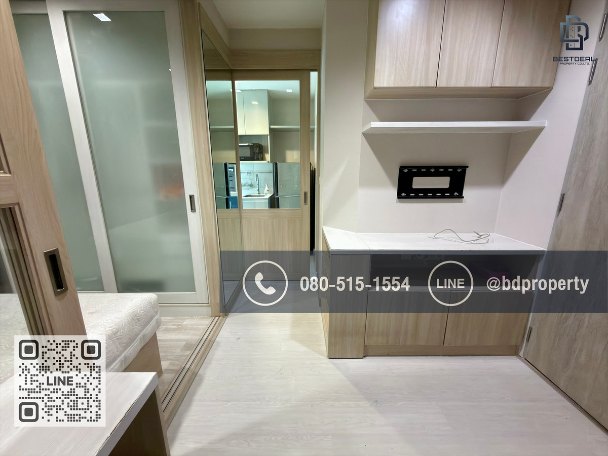 Bestdeal ขายด่วน  Studio 22 sqm.ห้องสวย เฟอร์ครบ ขายเพียง 2.99 ล้านเท่านั้น  ดูลงทุนไม่ควรพลาด ใกล้MRT และ เซ็นทรัลพระราม 9 เพียง 80 ม. – รูปที่ 3