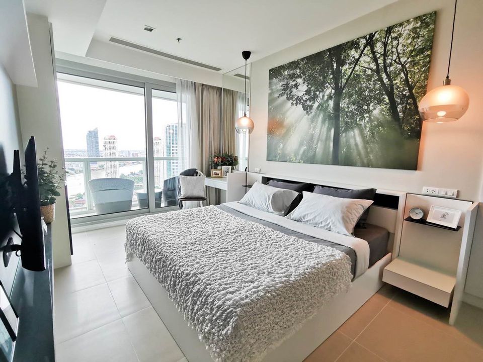 +++ขายด่วน +++ ห้องหรูวิวโซนโรงแรม  The River 1 ห้องนอน ขนาด 67 ตร.ม. ชั้นสูง – รูปที่ 2