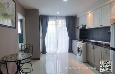 Urgent sale, Air Link Residence Condo, size 42 sq m, new room, wide, fully furnished ready to move in