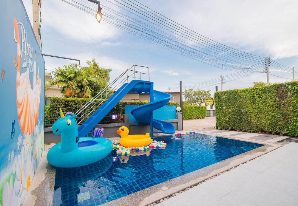 ขายบ้าน Pool Villa หัวหิน ใหม่เอี่ยม พร้อมสระว่ายน้ำ เครื่องเล่นสไลด์เดอร์ใหญ่  Ref.A01231201 – รูปที่ 3