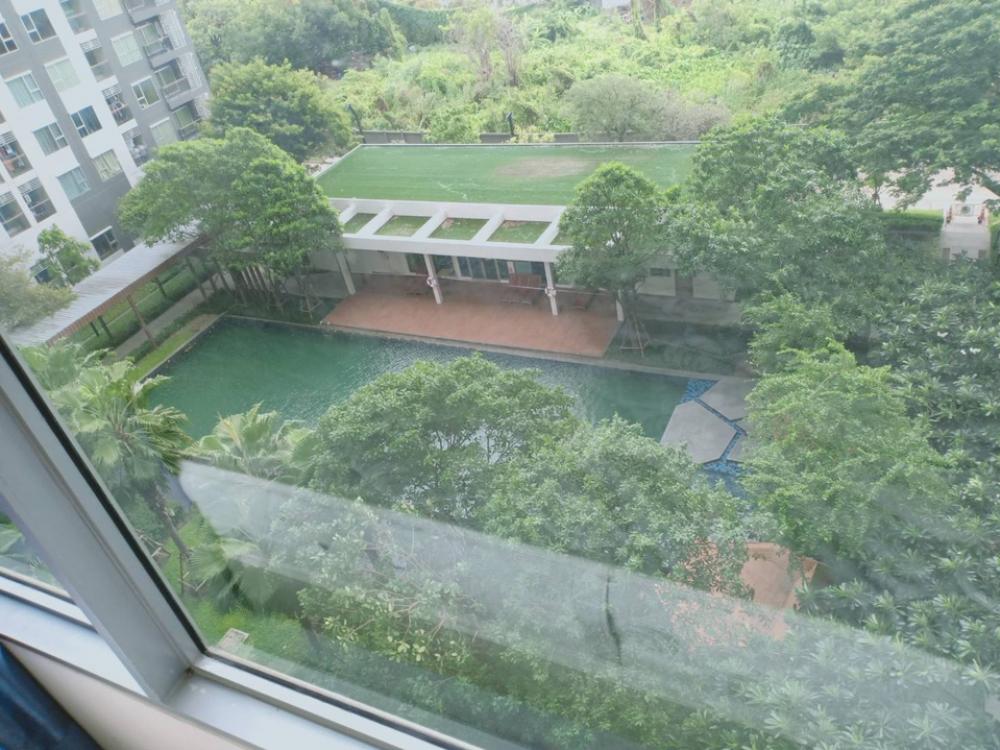 C1297 Condo for rent Rattanathibet 2 size 28 sqm.#There is a washing machine. Near MRT, Bang Kraso Station – รูปที่ 4