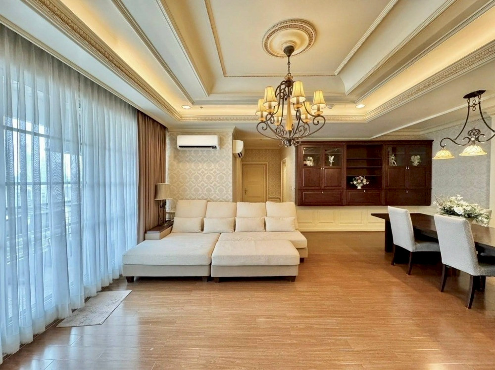 +++เช่าด่วน+++  ห้องกว้าง Baan Klang Krung Siam – Pathumwan** 3 ห้องนอน 120 ตร.ม. แต่งครบพร้อมอยู่!!! – รูปที่ 3