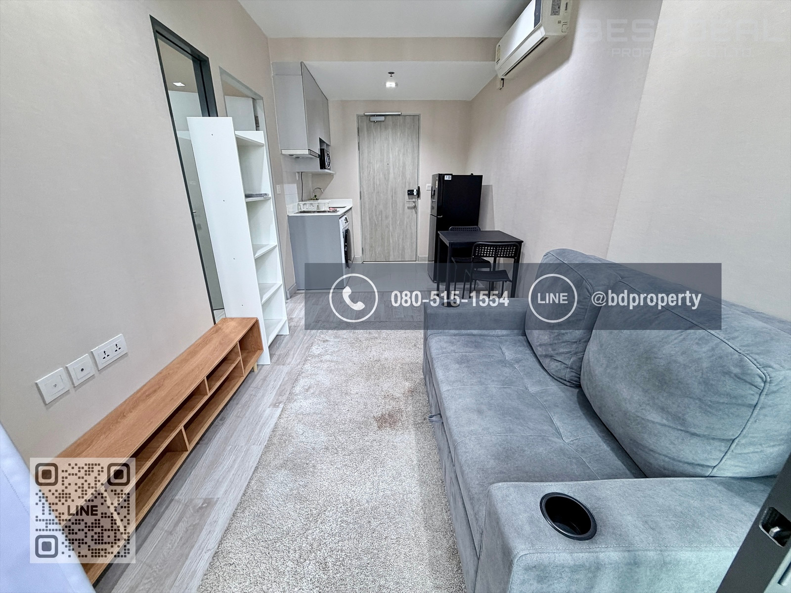  Bestdeal ขายด่วน 1Bedroom ราคาดีที่สุดในตึก พิเศษเพียง 3.59 ล้านเท่านั้น  ราคาต่ำกว่าตลาดใกล้MRT และ เซ็นทรัลพระราม 9 เพียง 80 ม.