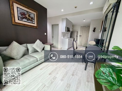 Bestdeal ขายด่วน  2 ห้องนอน 55 ตร.ม. ขายเพียง 7.3 ล้านเท่านั้น ห้องสวย City view เฟอร์นิเจอร์และเครื่องใช้ไฟฟ้าครบ “IDEO MOBI RAMA 9” ใกล้MRT และ เซ็นทรัลพระราม 9 เพียง 80 ม.