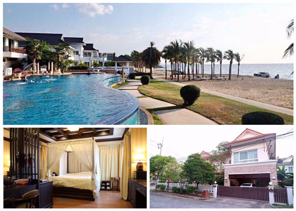 ขายบ้านเดี่ยวหลังมุม คาซาลูน่า บางแสน ใกล้หาดส่วนตัว โครงการติดถนนสุขุมวิท บางพระ ชลบุรี ขายถูก