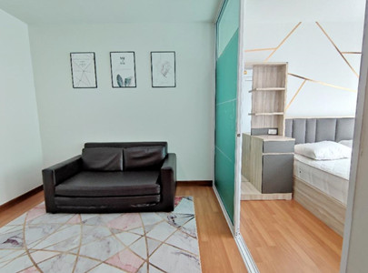 มีเครื่องซักผ้า กั้นห้องกระจก 6 มม  smart TV ให้เช่าคอนโด Regent Home บางซ่อน เฟส27 – รูปที่ 2