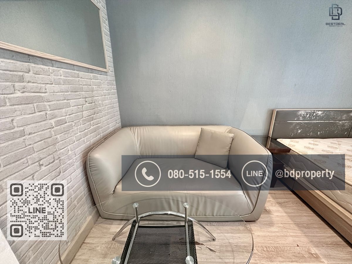 Bestdeal ขายด่วน  Studio 22 sqm.ห้องสวย เฟอร์ครบ ขายเพียง 2.99 ล้านเท่านั้น  ดูลงทุนไม่ควรพลาด ใกล้MRT และ เซ็นทรัลพระราม 9 เพียง 80 ม. – รูปที่ 4