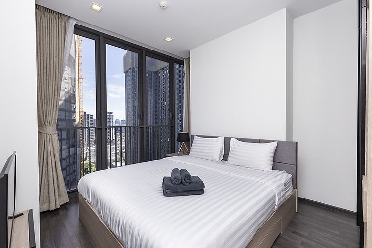 for rent the line asoke ratchada 2 bed