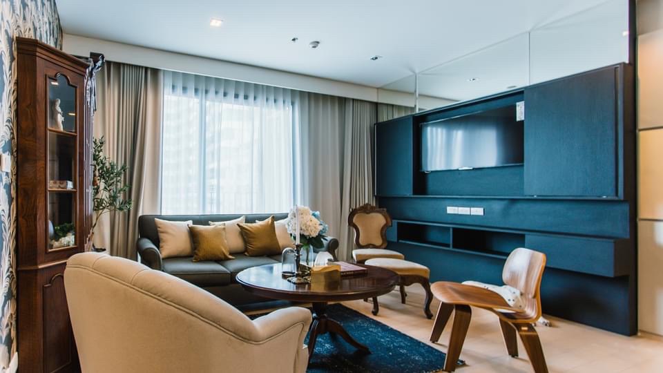 +++ขายด่วน+++ HQ Thonglor, 2 ห้องนอน 79.79 ตรม. ชั้น 8 แต่งครบพร้อมอยู่ – รูปที่ 4