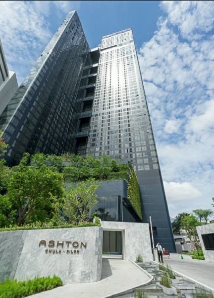Ashton Chula-Silom Condo near MRT Samyan 180 m., 550 m. from BTS Sala Daeng, 46th floor, Studio room 25.29 sq.m., fully furnished, ready to move in, 6.49 million baht* (sold with tenant)