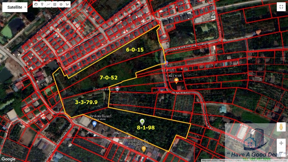 ที่ดินเปล่า 25-2-44.9 ไร่ ซ.ท่าอิฐ นนทบุรี – รูปที่ 2