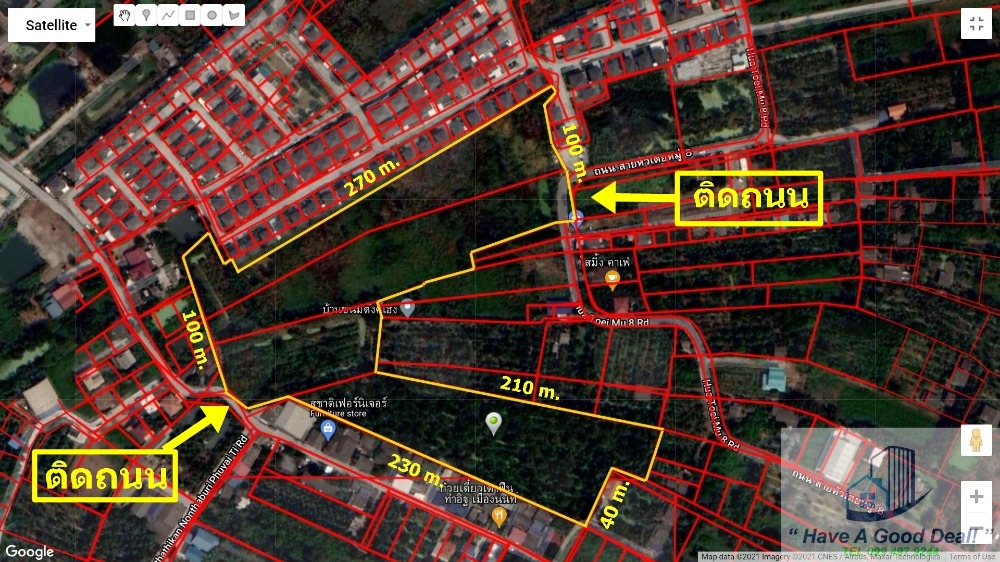 ที่ดินเปล่า 25-2-44.9 ไร่ ซ.ท่าอิฐ นนทบุรี – รูปที่ 3