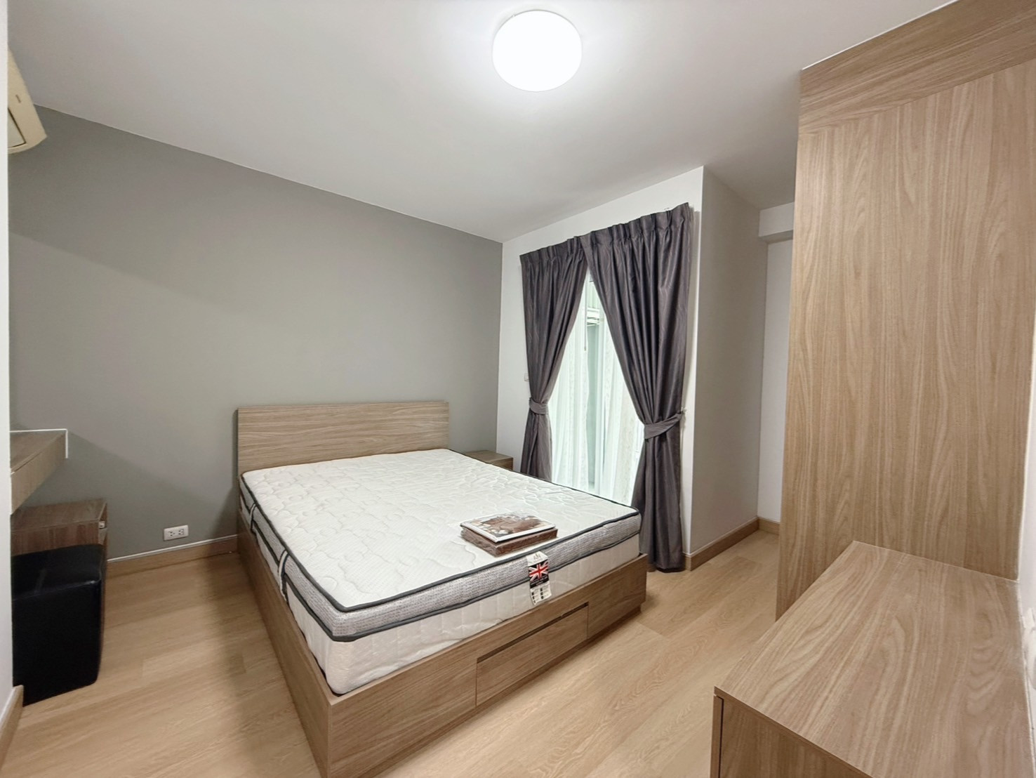 For rent 2 bedrooms, garden view, Chapter One The Campus Kaset, Chapter One The Campus Kaset, near Kasetsart University, Bangkhen, only 200 meters and near BTS Sanam Khen Station, only 100 meters. – รูปที่ 4