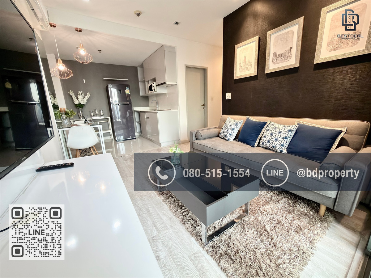 Bestdeal ขายด่วน  2 ห้องนอน 55 ตร.ม.  ห้องสวย City view เฟอร์นิเจอร์และเครื่องใช้ไฟฟ้าครบ ขายเพียง 8.49  ล้านเท่านั้น “IDEO MOBI RAMA 9” ใกล้MRT และ เซ็นทรัลพระราม 9 เพียง 80 ม.