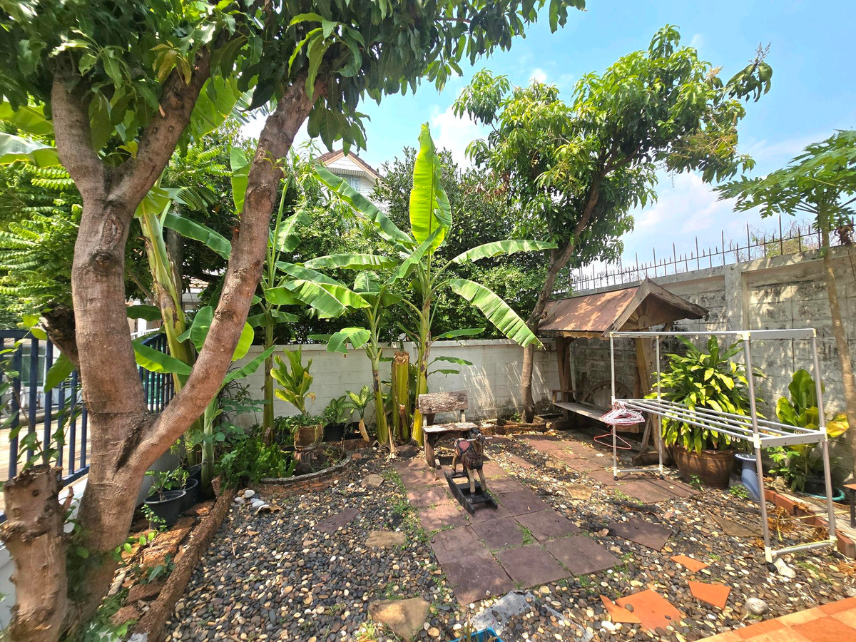 For rent: 2-storey detached house, 65 sq m (corner), Ramkhamhaeng Road 190, near Khwan Riam Floating Market, for rent 18,000/month – รูปที่ 2