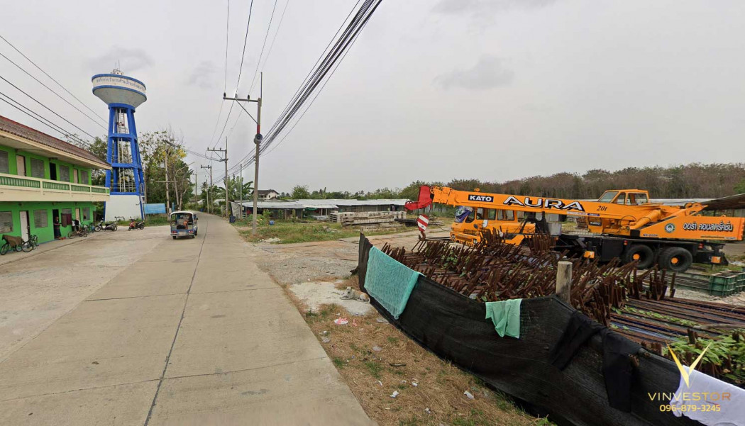Land for sale 3-0-71 rai, near Borommaratchachonnani Road, only 100 m., rectangular plot, suitable for building a house, dormitory, apartment, company, restaurant. – รูปที่ 2