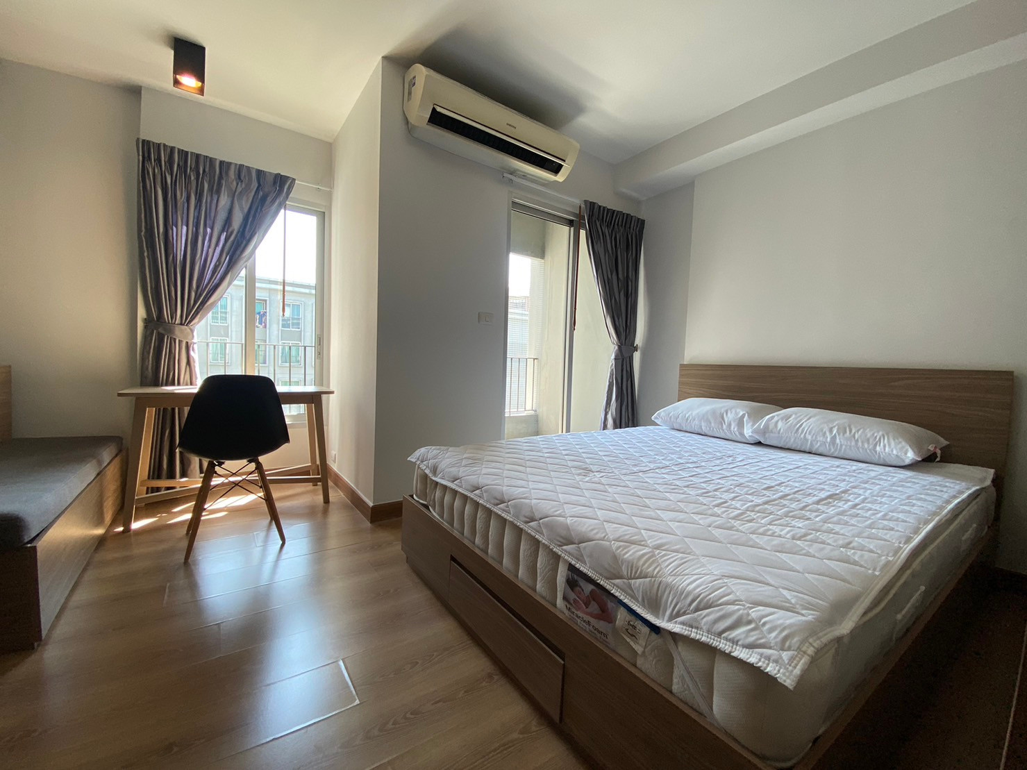 Condo for rent, Chapter One The Campus Kaset, Chapter One The Campus Kaset, near Kasetsart University, Bangkhen, only 200 meters and near BTS Sanam Khen Station, only 100 meters. – รูปที่ 3