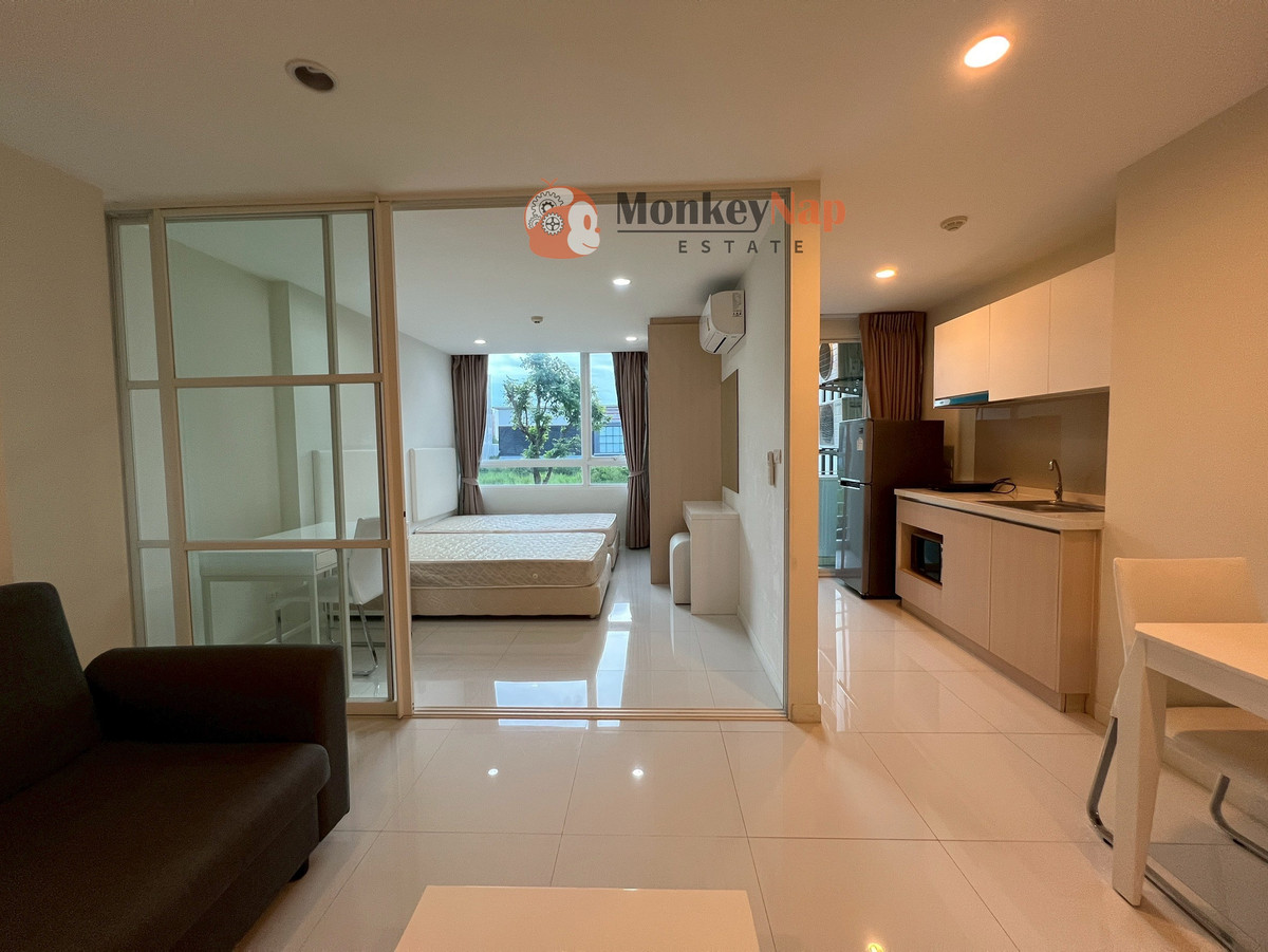 ให้เช่า - อิลิเม้น ศรีนครินทร์ สตูดิโอ 1 ห้องน้ำ 42 ตรม ชั้น 2 ทิศตะวันตก ราคา 11,000 บาท ติดต่อ 092-442-4505 – รูปที่ 4