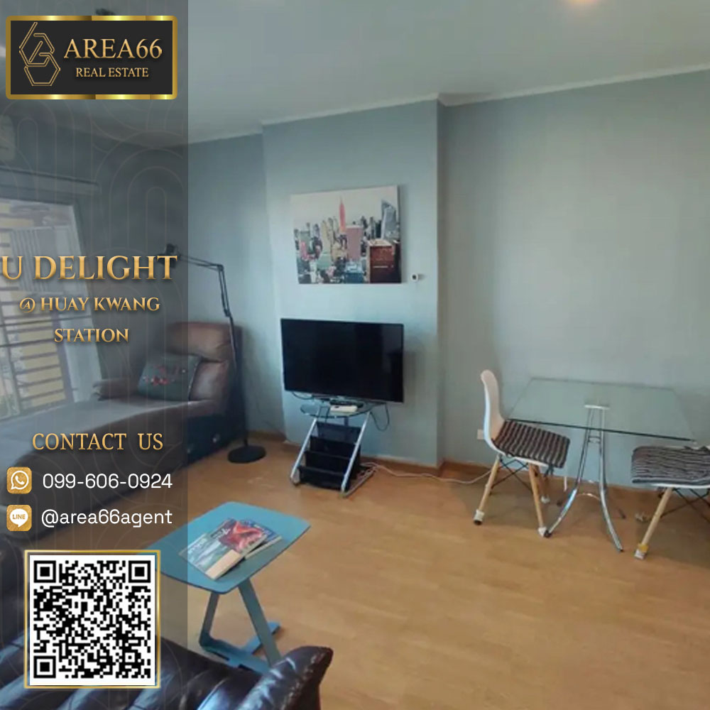 🔥 For sale!! Condo u delight Huai Khwang
