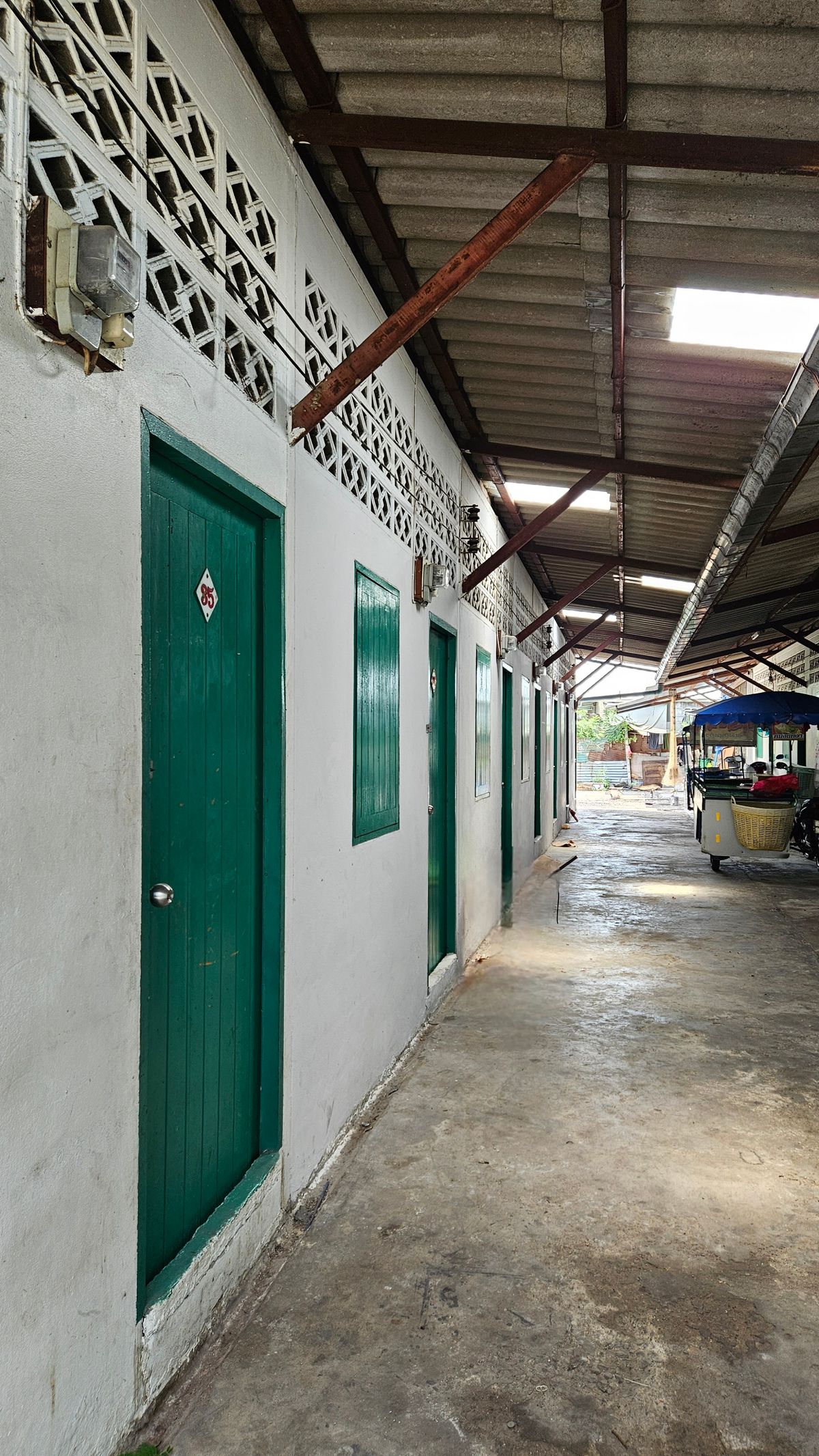 One-storey row house for rent, wide area, parking, near Nam Chai Market – รูปที่ 4