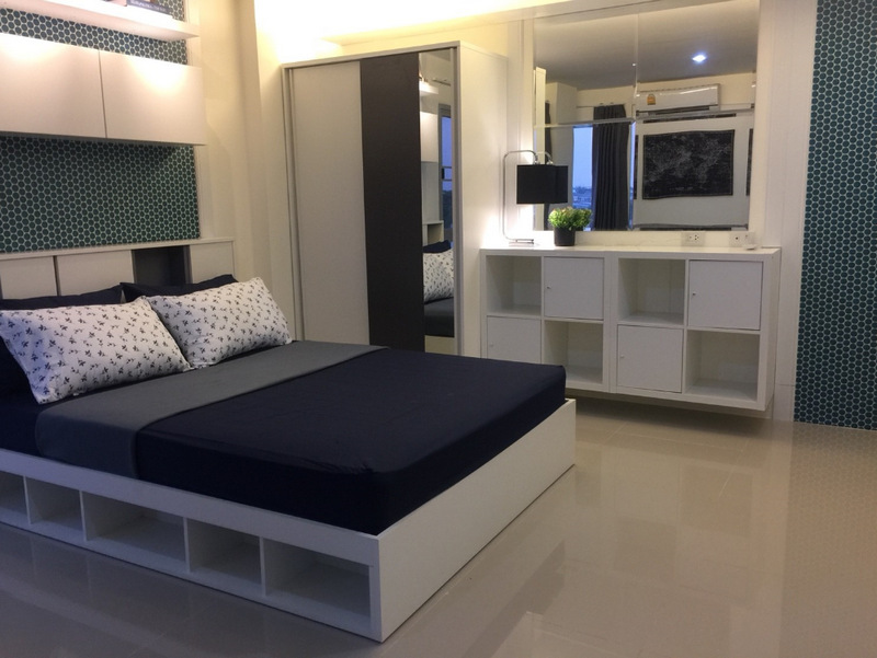 Tel. 099-269-6659 For Rent Condo Asakan City Ramkhamhaeng @Lotus Sukhaphiban 3, Studio Room Facing East, Fully furnished – รูปที่ 2